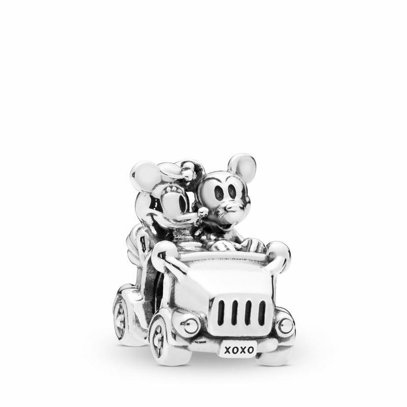 Pandora Disneyr Minnie Mouse & Mickey Mouse Car Charm - Sterling Silver - Canada | HS2444ON